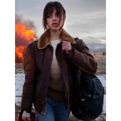 Hurry Up Tomorrow Jenna Ortega Leather Jacket Hurry Up Tomorrow Jenna Ortega Leather Jacket